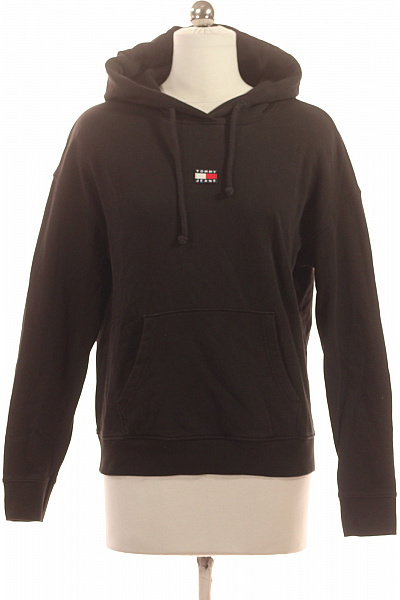 Dámská Mikina Černá TOMMY HILFIGER Second hand Vel. XS | TOMMY HILFIGER | obrázek 2
