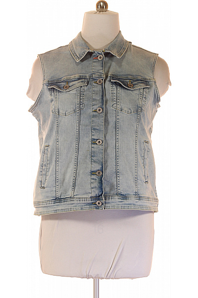 CECIL Kratká Dámská Vesta Modrá Second hand Vel. XL | CECIL | obrázek 2