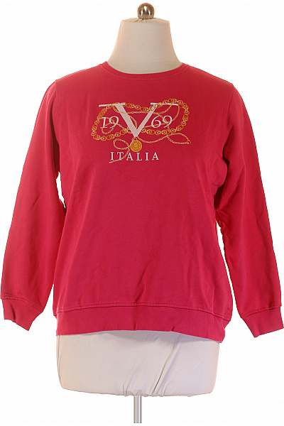 Dámská Mikina Bez Zapínání Růžová VERSACE Second Hand Vel. XXL