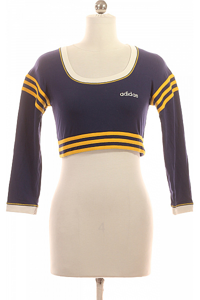 Dámské Tričko Modré ADIDAS Vel. 40 | ADIDAS | obrázek 2