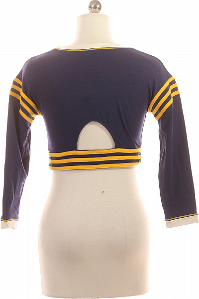 Dámské Tričko Modré ADIDAS Vel. 40 | ADIDAS | obrázek 3