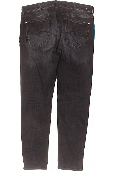 Pánské Rovné Džíny Černé Vel. 36 | Unimoda | obrázek 2