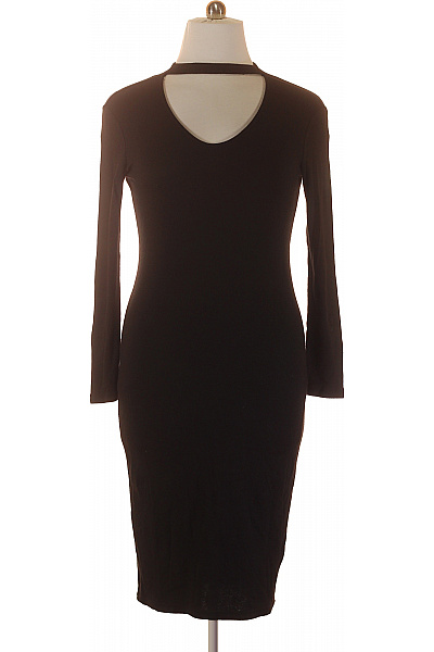  Šaty Pletené Černé ONLY Vel. L