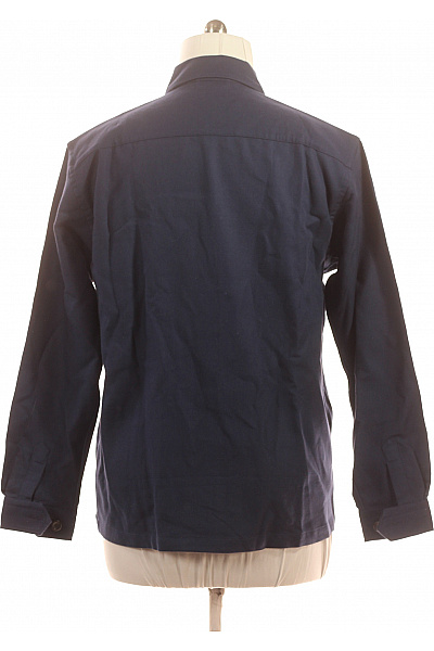 ETON Pánský modrý krátký košilový kabát moderní stylový Velikost L | ETON | obrázek 2