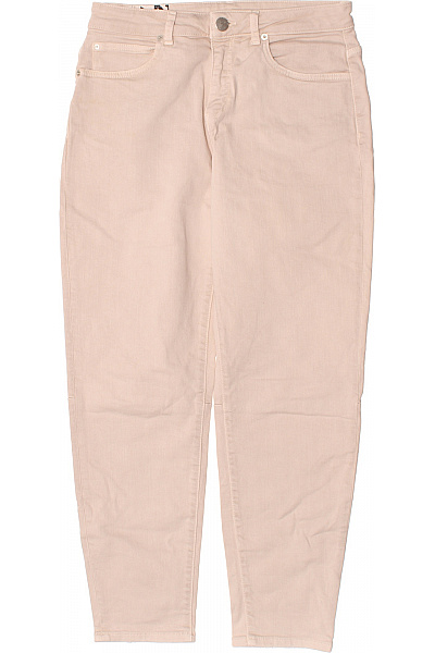 Dámské Kalhoty Rovné Béžové Vel. 38 | OPUS | obrázek 2