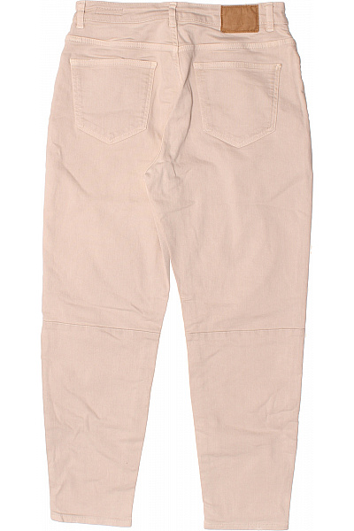 Dámské Kalhoty Rovné Béžové Vel. 38 | OPUS | obrázek 3