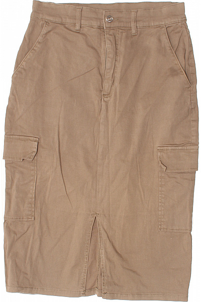 Dlouhá  Sukně Khaká RAINBOW Second hand Vel. 40 | RAINBOW | obrázek 2