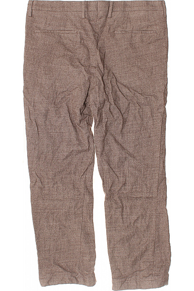 BALDESSARINI Teplé Pánské Kalhoty Vlněné Hnědé Vel. 54 | BALDESSARINI | obrázek 2