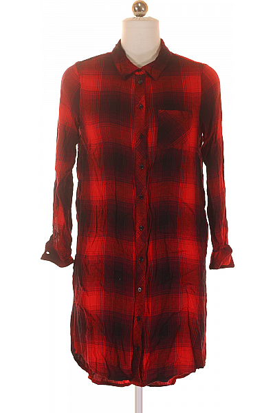 ONLY Košilové  Šaty Červené Vel. XXS | ONLY | obrázek 2