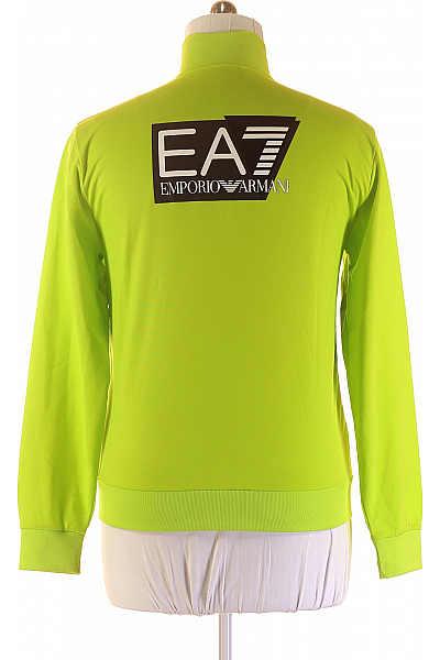 ARMANI Pánská Mikina Na Zip Zelená Vel. M | ARMANI | obrázek 3