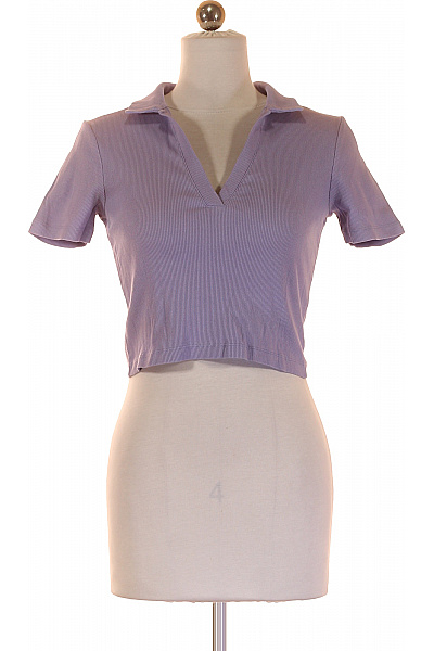 Dámské Polo Tričko Fialové | Unimoda | obrázek 2