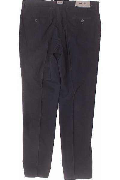PIERRE CARDIN Společenské Pánské Kalhoty Modré Vel. 52 | PIERRE CARDIN | obrázek 3