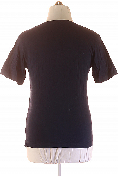 Jednoduché Pánské Tričko Modré Second hand Vel. L | LAWRENCE GREY | obrázek 2