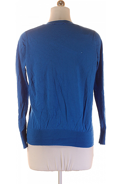 Cavallo Dámský modrý tenký pulovr s výstřihem do V basic Vel. m | Cavallo | obrázek 2