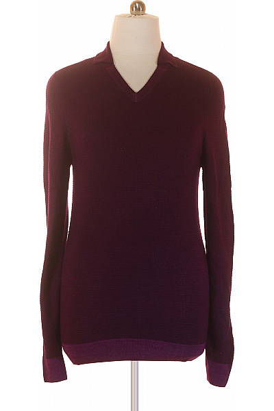 Pánské Tričko Vlněné Fialové