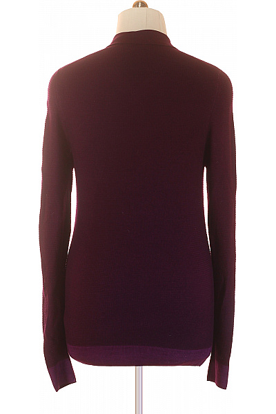 Pánské Tričko Vlněné Fialové | Lorenzoni | obrázek 2