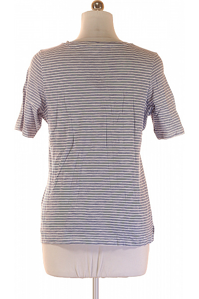 Tchibo Dámské Tričko Modré Second hand Vel.  40/42 | Tchibo | obrázek 3