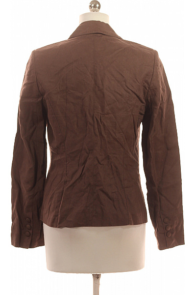 S.OLIVER Dámské Blejzr Lněný Hnědý Vel. 36 | s.OLIVER | obrázek 2