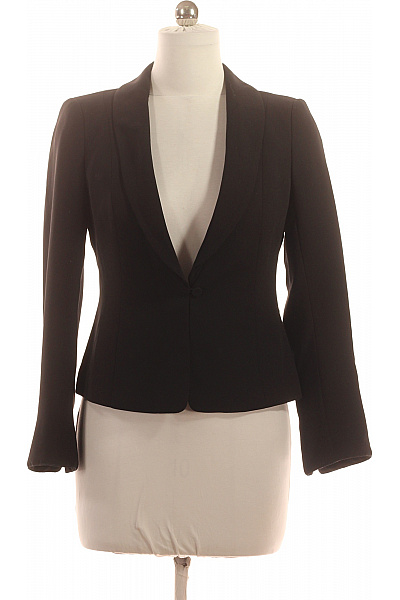 ZARA Černé vypasované společenské sako elegantní jednořadé s jedním knoflíkem Velikost 38 | ZARA | obrázek 2