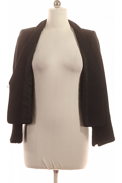 ZARA Černé vypasované společenské sako elegantní jednořadé s jedním knoflíkem Velikost 38 | ZARA | obrázek 4