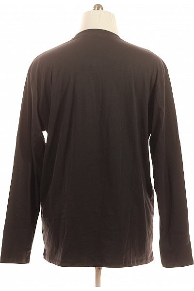 U.S.POLO ASSN. Pánské černé tričko s dlouhým rukávem a výšivkou basic Velikost 3xl | U.S.POLO ASSN. | obrázek 3