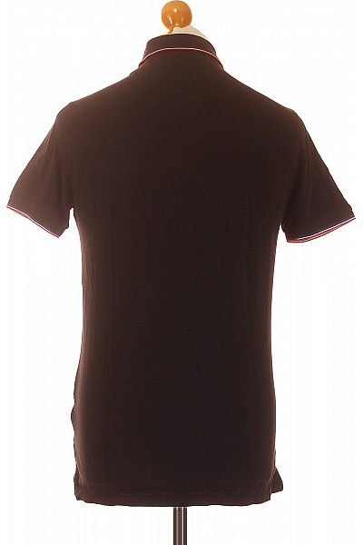 Pánské Tričko s Límečkem Černé U.S.POLO ASSN. Vel. M | U.S.POLO ASSN. | obrázek 3