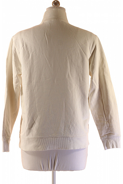 MANGO Dámská Mikina Bez Zapínání Bílá Second hand Vel. M | MANGO | obrázek 2