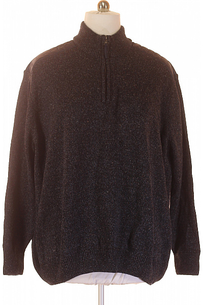 Pánský Svetr Modrý BRAX Second Hand Vel. 64