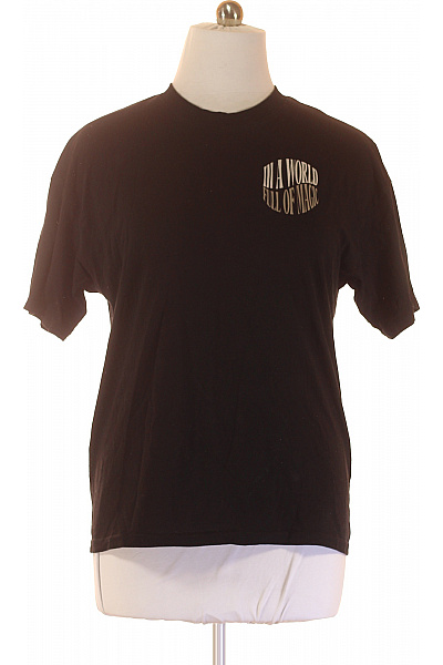 Pánské Tričko Černé Vel. L