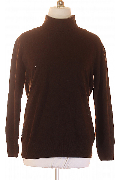 Blauer. Dámský Svetr Vlněný Hnědý Vel. XL