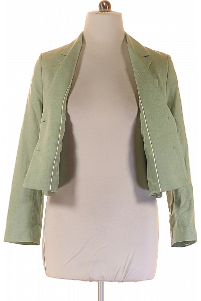 Dámské Sako Zelený MANGO Vel. L | MANGO | obrázek 4
