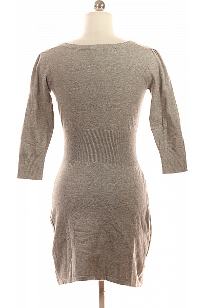  Šaty Pletené Šedé MANGO Vel. S | MANGO | obrázek 3