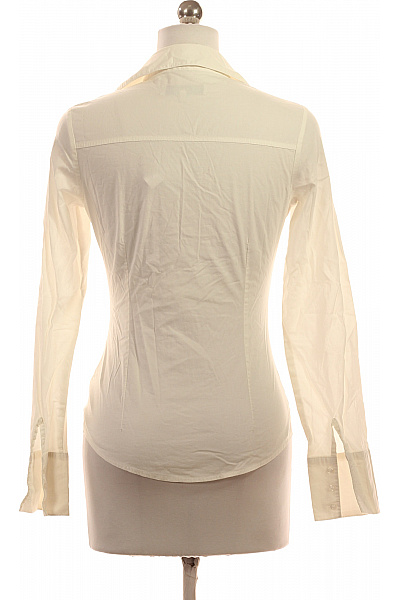 Canda Dámská bílá vypasovaná košile s dlouhým rukávem elegantní business Vel. XS | Canda | obrázek 2