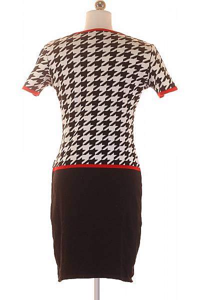  Šaty Pletené Černobílé Vel. S | rosenbaum | obrázek 3