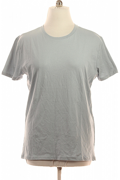 STITCH&SOUL Pánské basic tričko s krátkým rukávem světle šedé jednobarevné Vel. m | STITCH&SOUL | obrázek 2