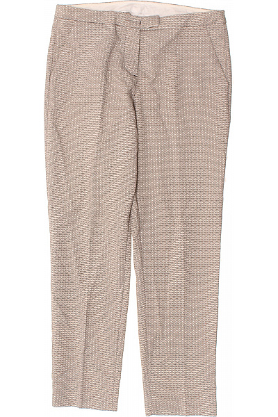 Dámské Kalhoty Rovné Černobílé BENETTON | BENETTON | obrázek 2