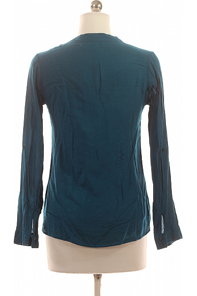 GATE Letní Dámská Košile Modrá Second hand Vel. XS | GATE | obrázek 3