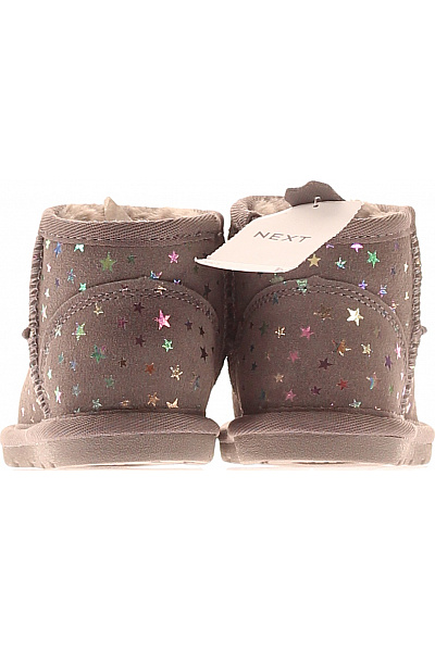 Next Dětské Dívky Boty Kožené Šedé Vel. 24 | Next | obrázek 4