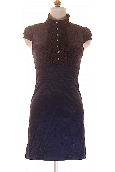 Šaty Modré Second hand Vel. XS | Unimoda | obrázek 2