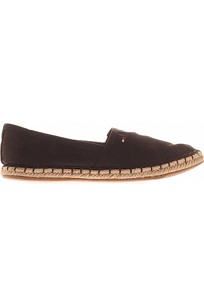 TOMMY HILFIGER Dámské Espadrilky Černé Vel. 37