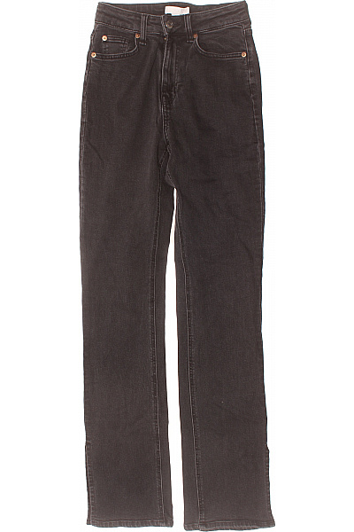 Bootcut Dámské Džíny Černé Vel. 36