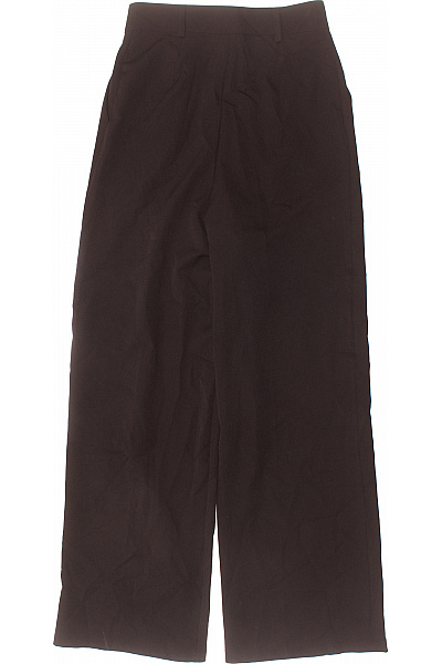 Společenské Dámské Kalhoty Černé Vel. 36 | Miss elegant | obrázek 3