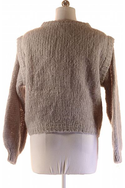 Dámský Cardigan Alpacový Šedý Vel. S | MADE IN ITALY | obrázek 3