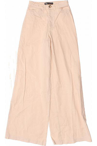 Bootcut Dámské Džíny Béžové ZARA Vel. XS