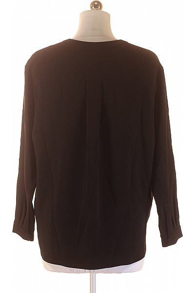 Other Stories Dámská černá halenka s dlouhým rukávem a výstřihem do V Velikost 36 | Other Stories | obrázek 2