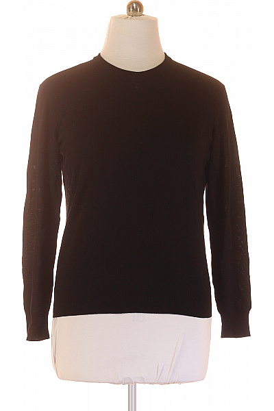 Drumohr Pánský Svetr Meriný Černý Second Hand