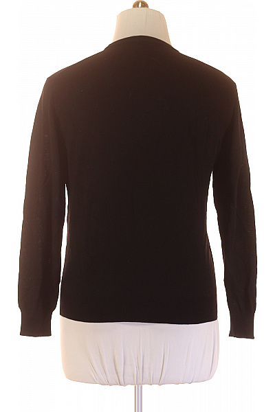 Drumohr Pánský Svetr Meriný Černý Second hand | drumohr | obrázek 2