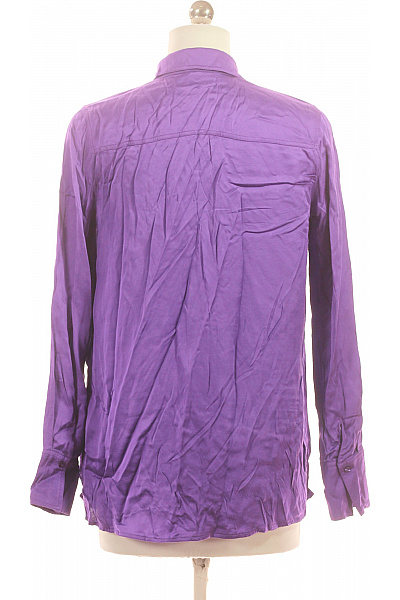 HALLHUBER Společenská Dámská Košile Fialová Vel. 36 | HALLHUBER | obrázek 3