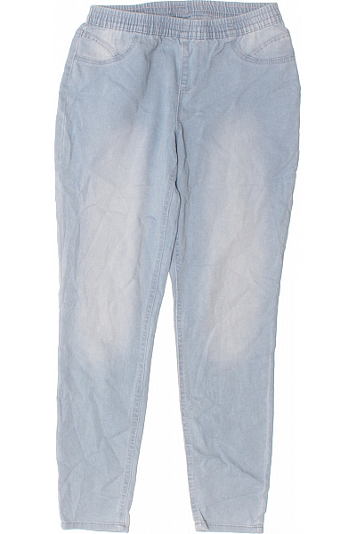 Boyfriend Dámské Džíny Modré Second Hand Vel.  36