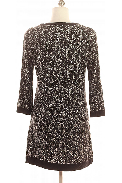 Tchibo Dámské černé tričko s květy a cvočky prodloužené Velikost S | Tchibo | obrázek 2